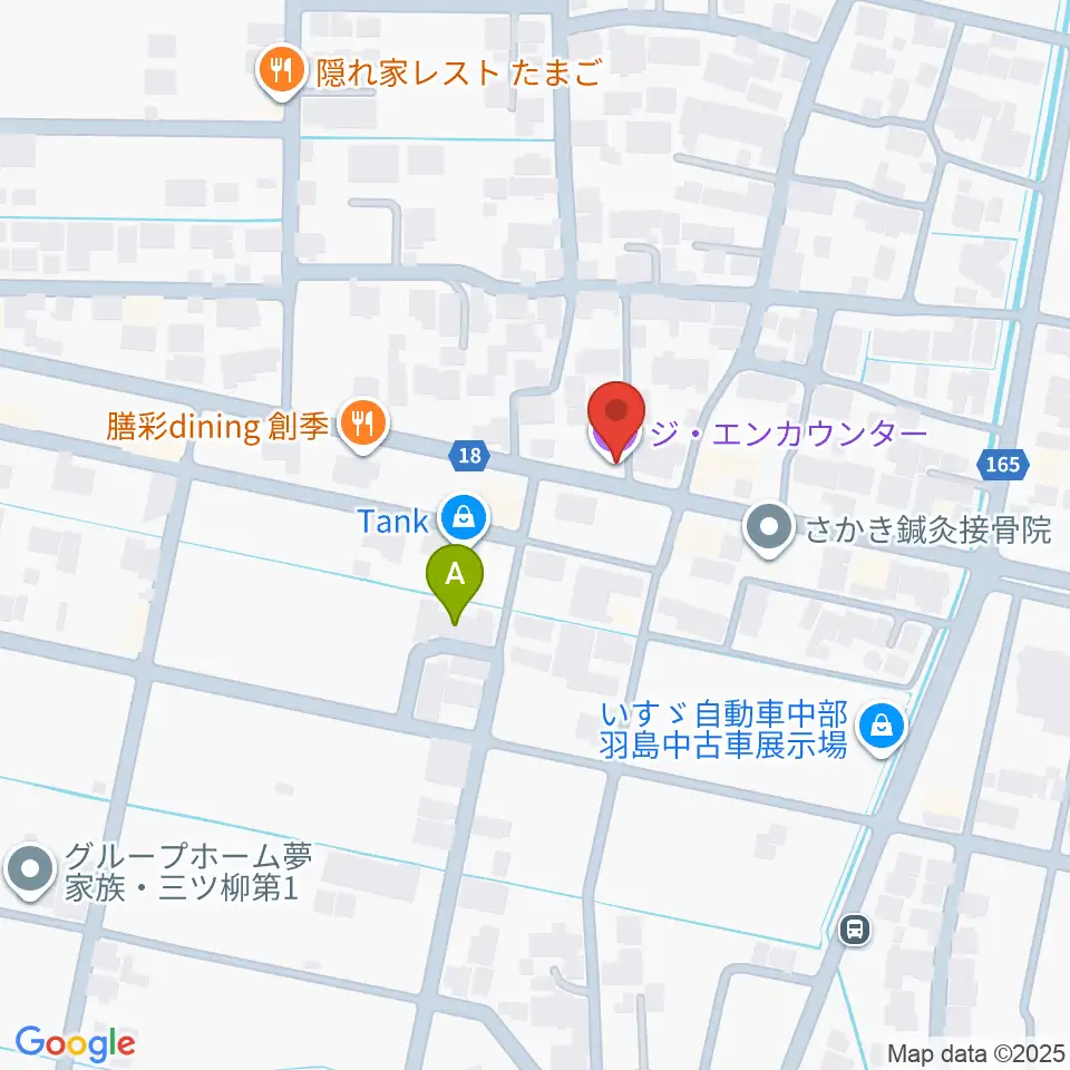 ジ・エンカウンター周辺のホテル一覧地図