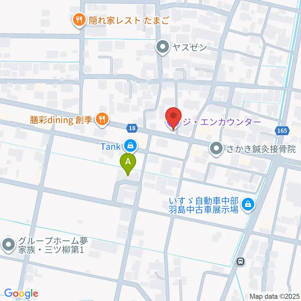 ジ・エンカウンター周辺のホテル一覧地図