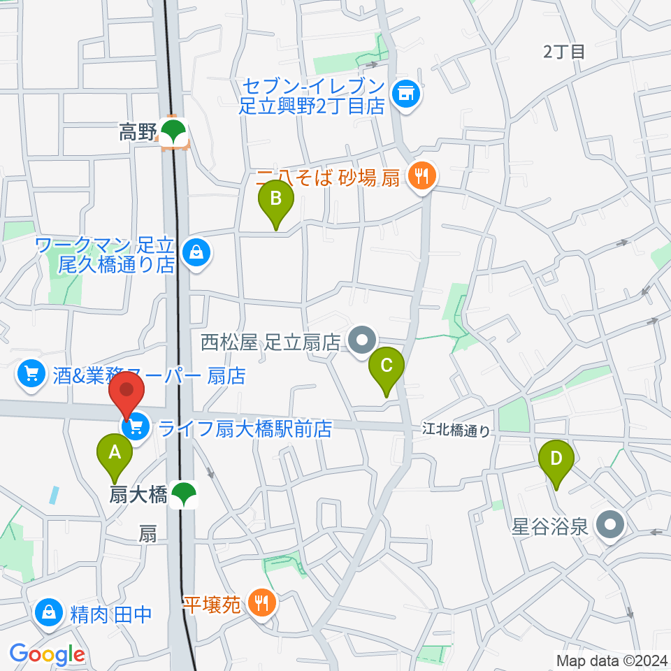 アトリエTANTOO周辺のホテル一覧地図