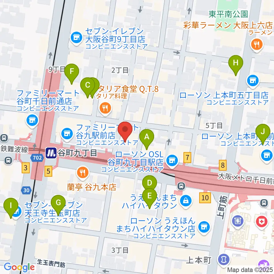 Little Egg Studio周辺のホテル一覧地図