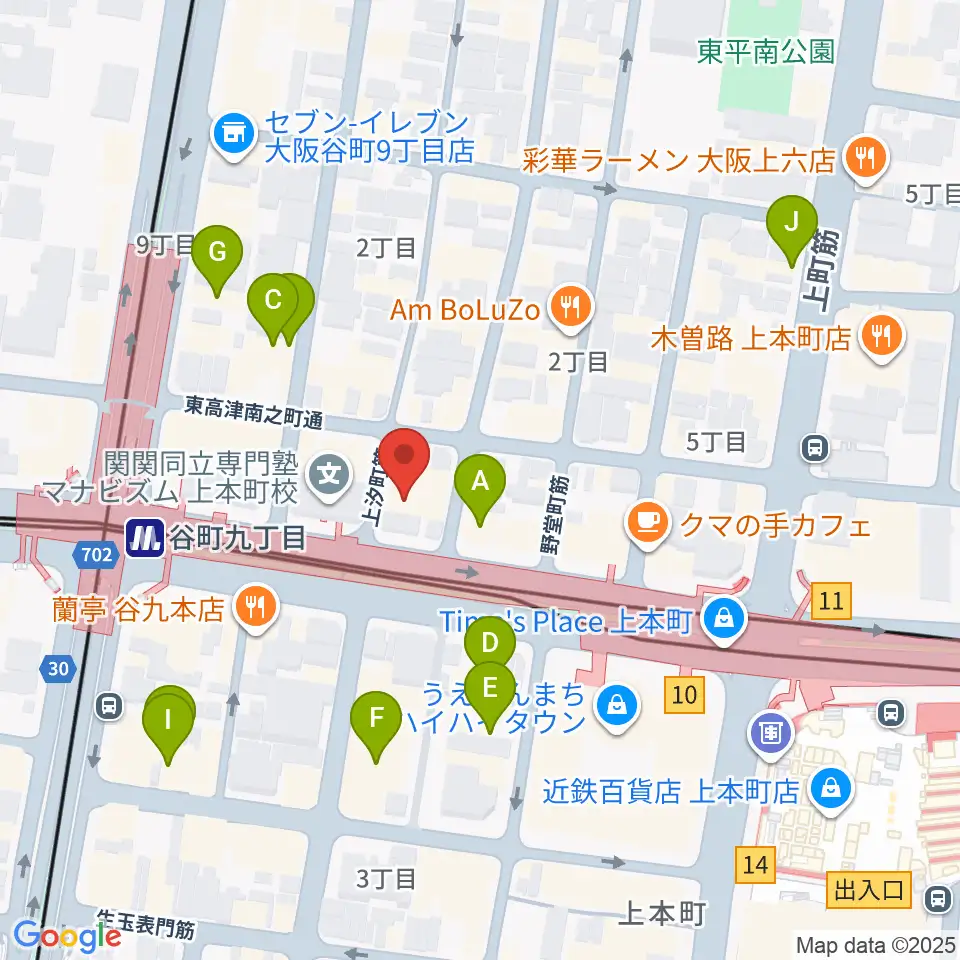 Little Egg Studio周辺のホテル一覧地図
