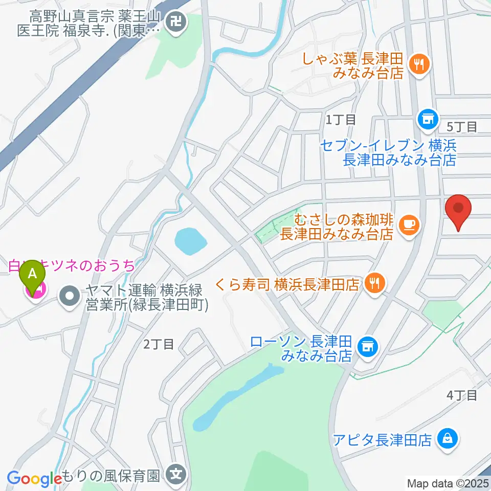 ローズ楽器工房周辺のホテル一覧地図