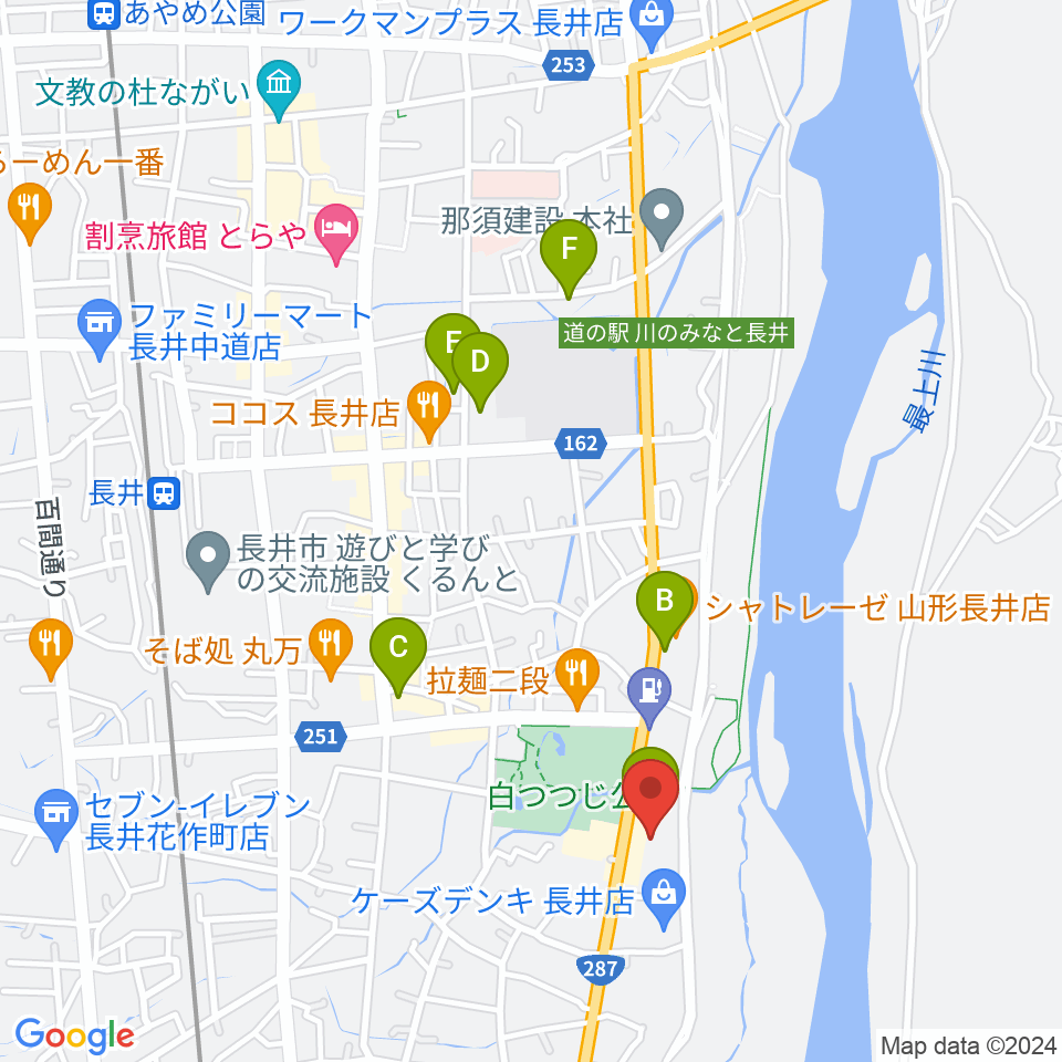 エフエムい～じゃん おらんだラジオ周辺のホテル一覧地図