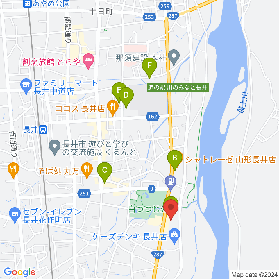 エフエムい～じゃん おらんだラジオ周辺のホテル一覧地図