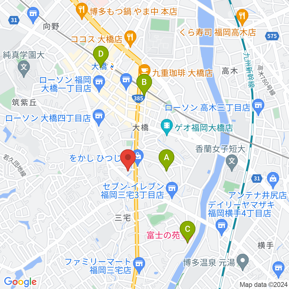 Music Creators Lab.周辺のホテル一覧地図