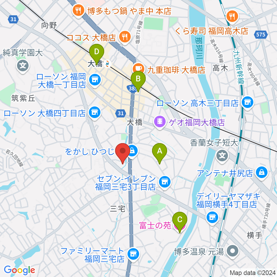 Music Creators Lab.周辺のホテル一覧地図