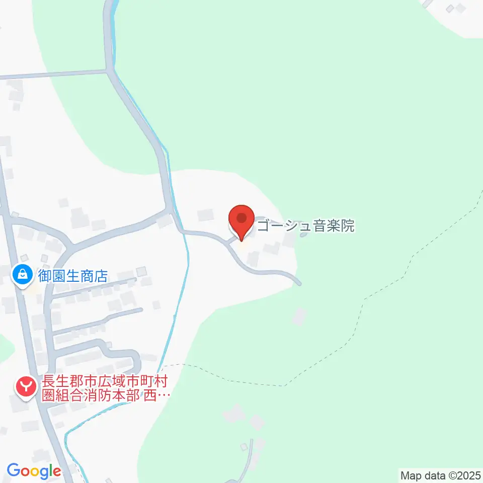 ゴーシュ音楽院周辺のホテル一覧地図