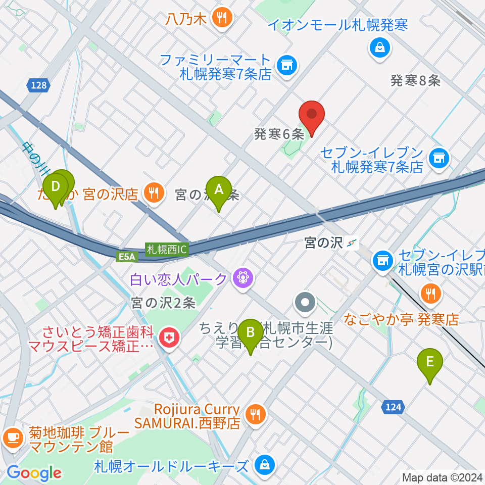 シンフォニカ・スクエア周辺のホテル一覧地図