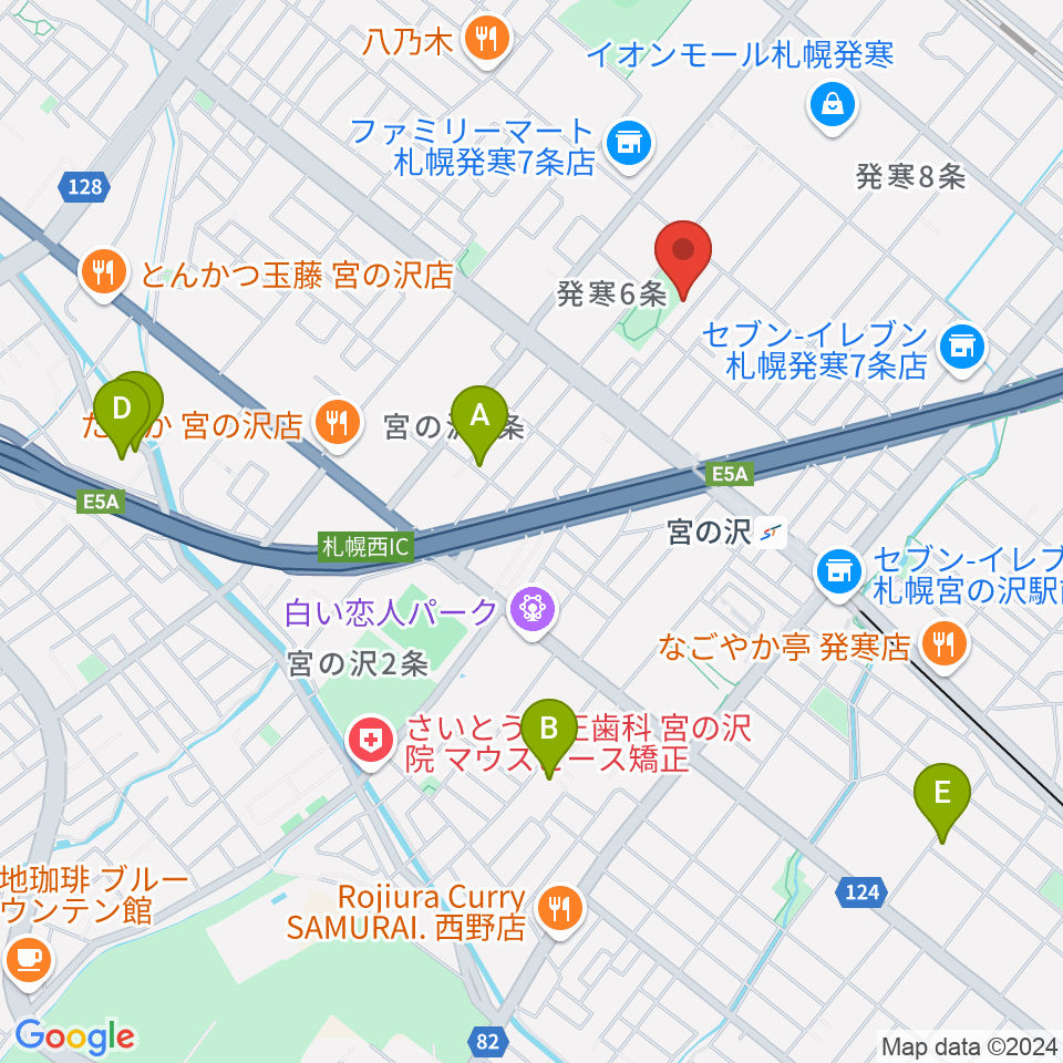 シンフォニカ・スクエア周辺のホテル一覧地図