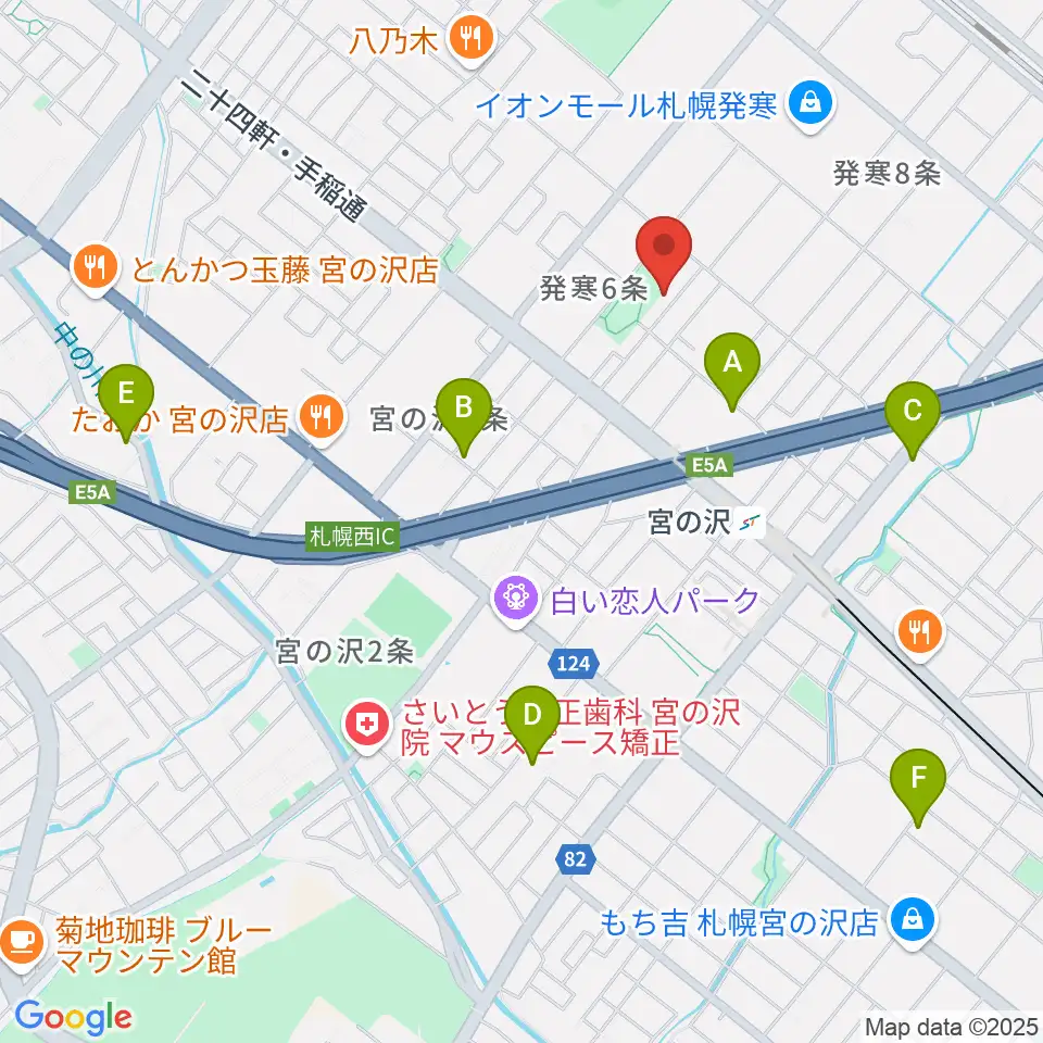 シンフォニカ・スクエア周辺のホテル一覧地図
