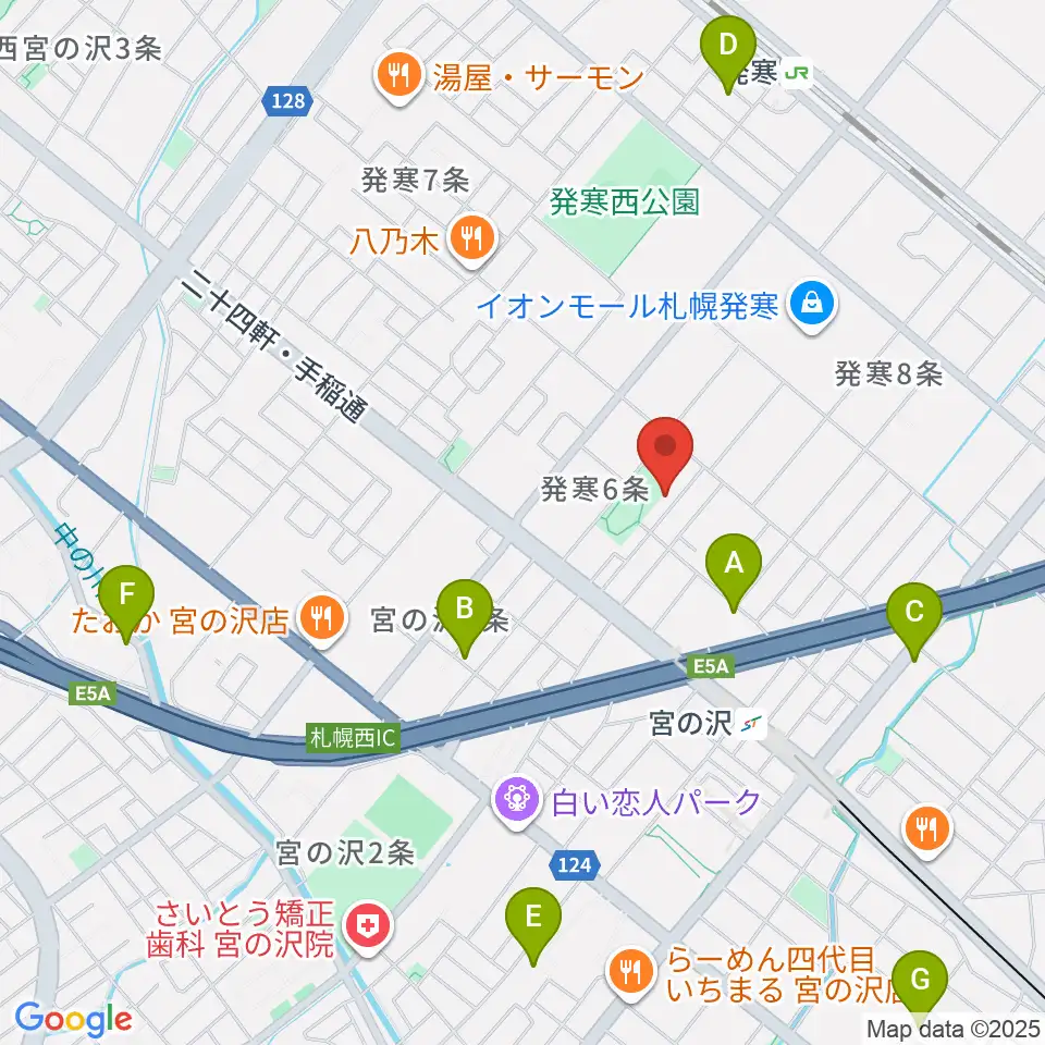 シンフォニカ・スクエア周辺のホテル一覧地図