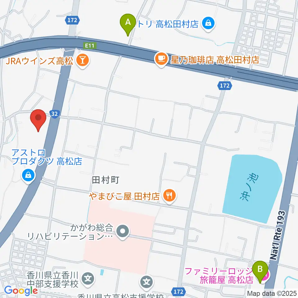 ピアノサロン・フィアカ周辺のホテル一覧地図
