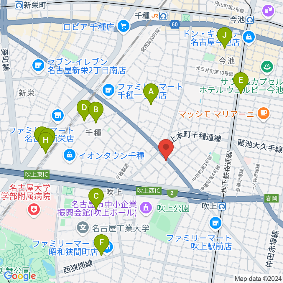 鑪ら場 たたらば周辺のホテル一覧地図