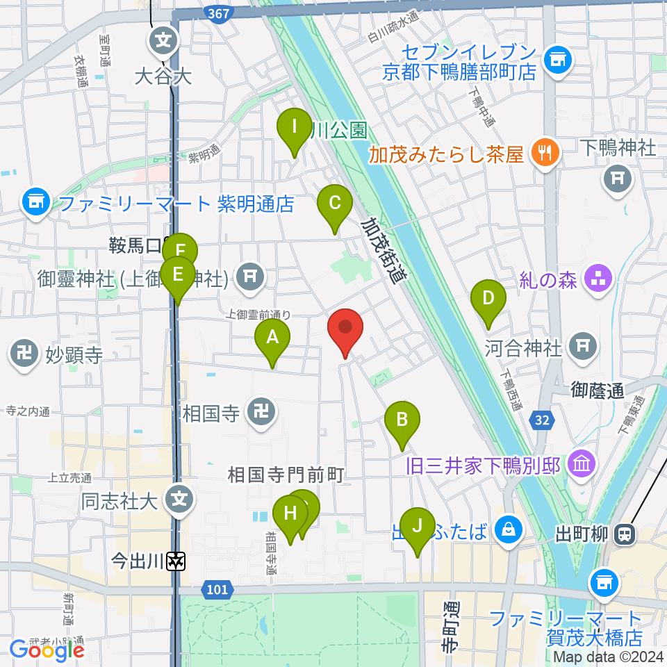 あとりえミノムシ周辺のホテル一覧地図