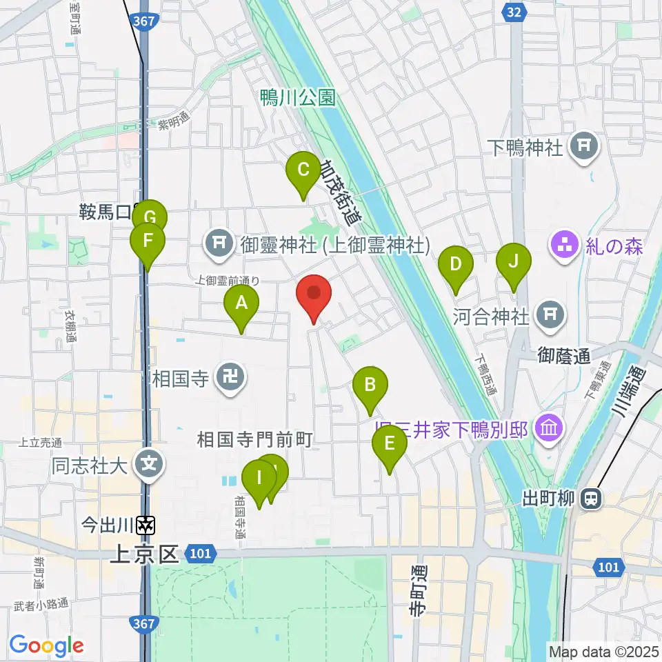 あとりえミノムシ周辺のホテル一覧地図