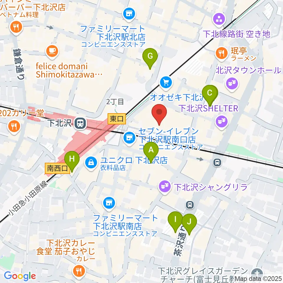 新宿レコード周辺のホテル一覧地図