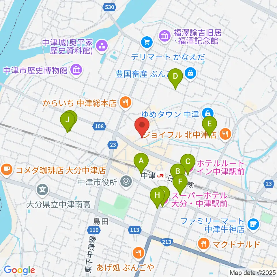 リル・ドリーム周辺のホテル一覧地図