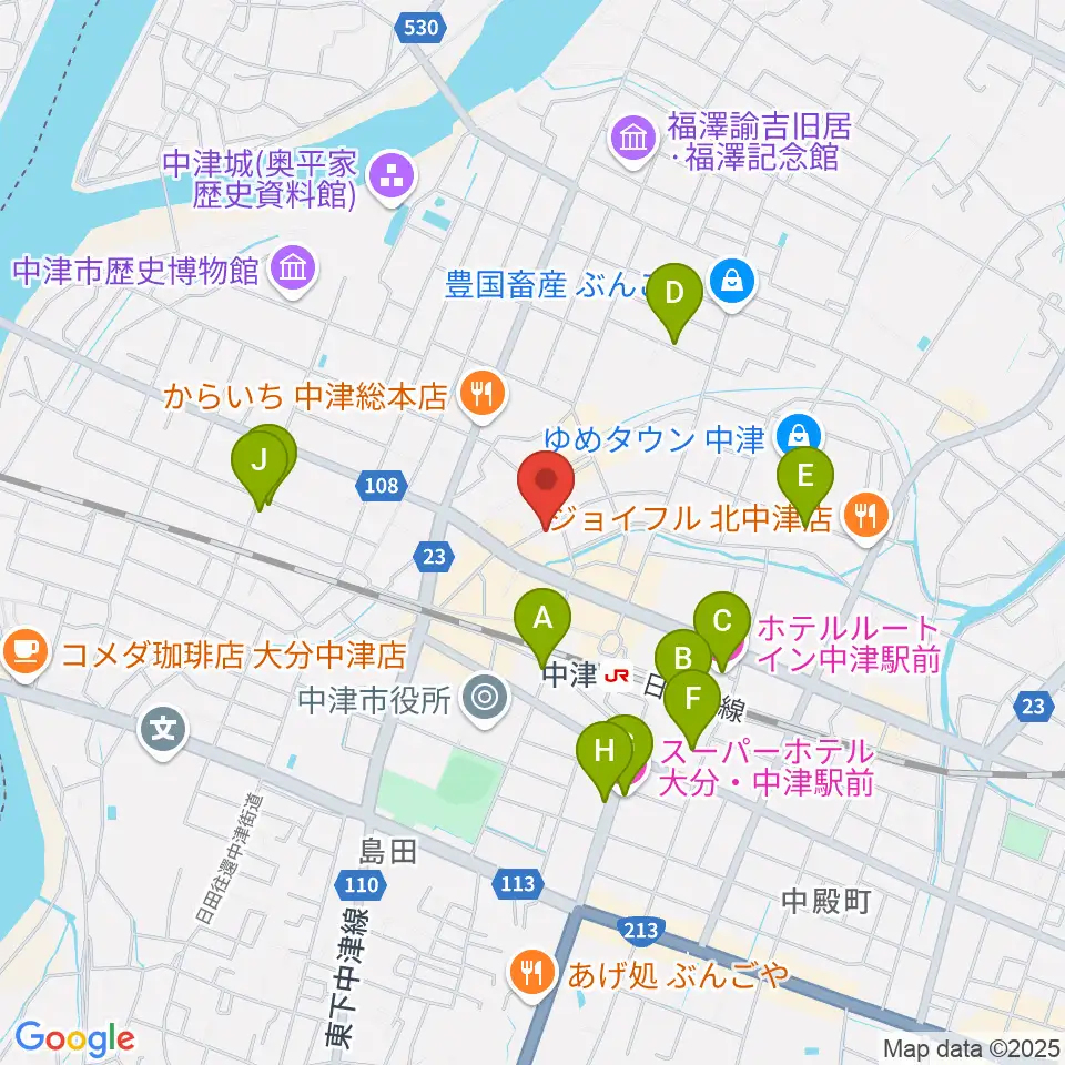 リル・ドリーム周辺のホテル一覧地図