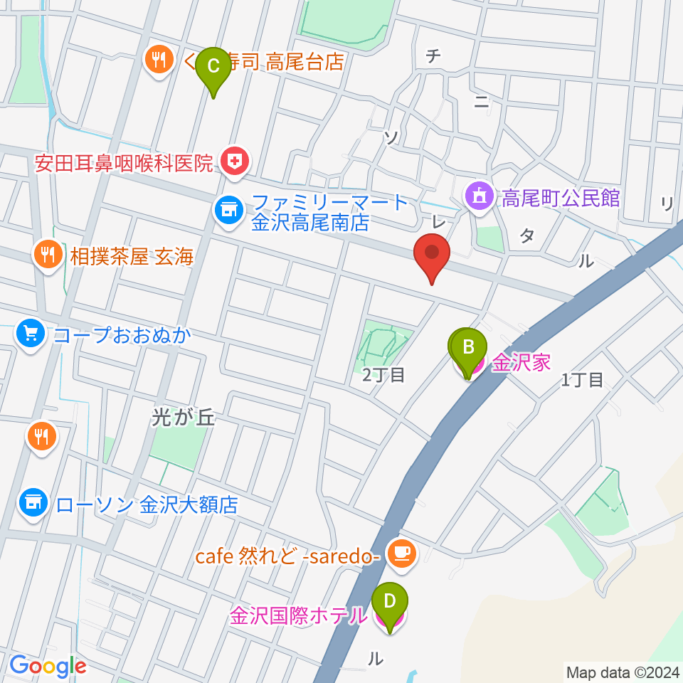 北村 箏・三弦教室周辺のホテル一覧地図