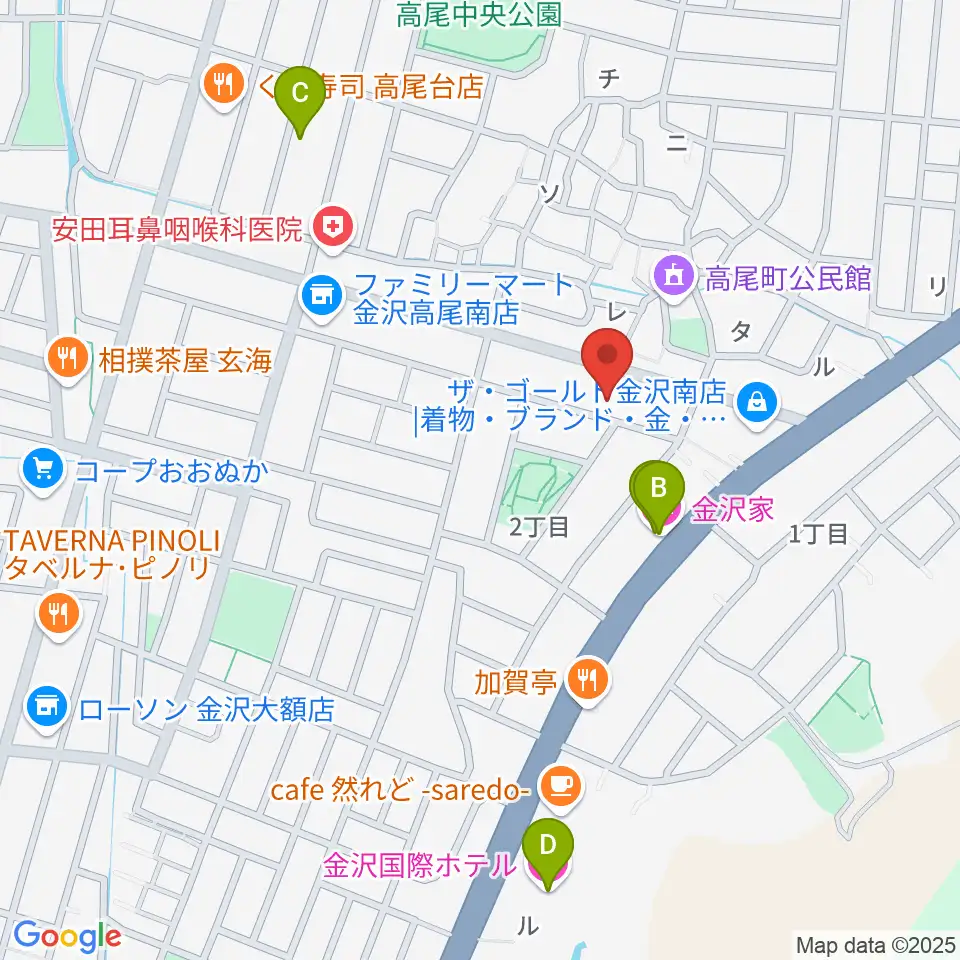 北村 箏・三弦教室周辺のホテル一覧地図