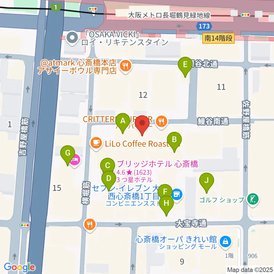 ニュートーン・レコーズ周辺のホテル一覧地図