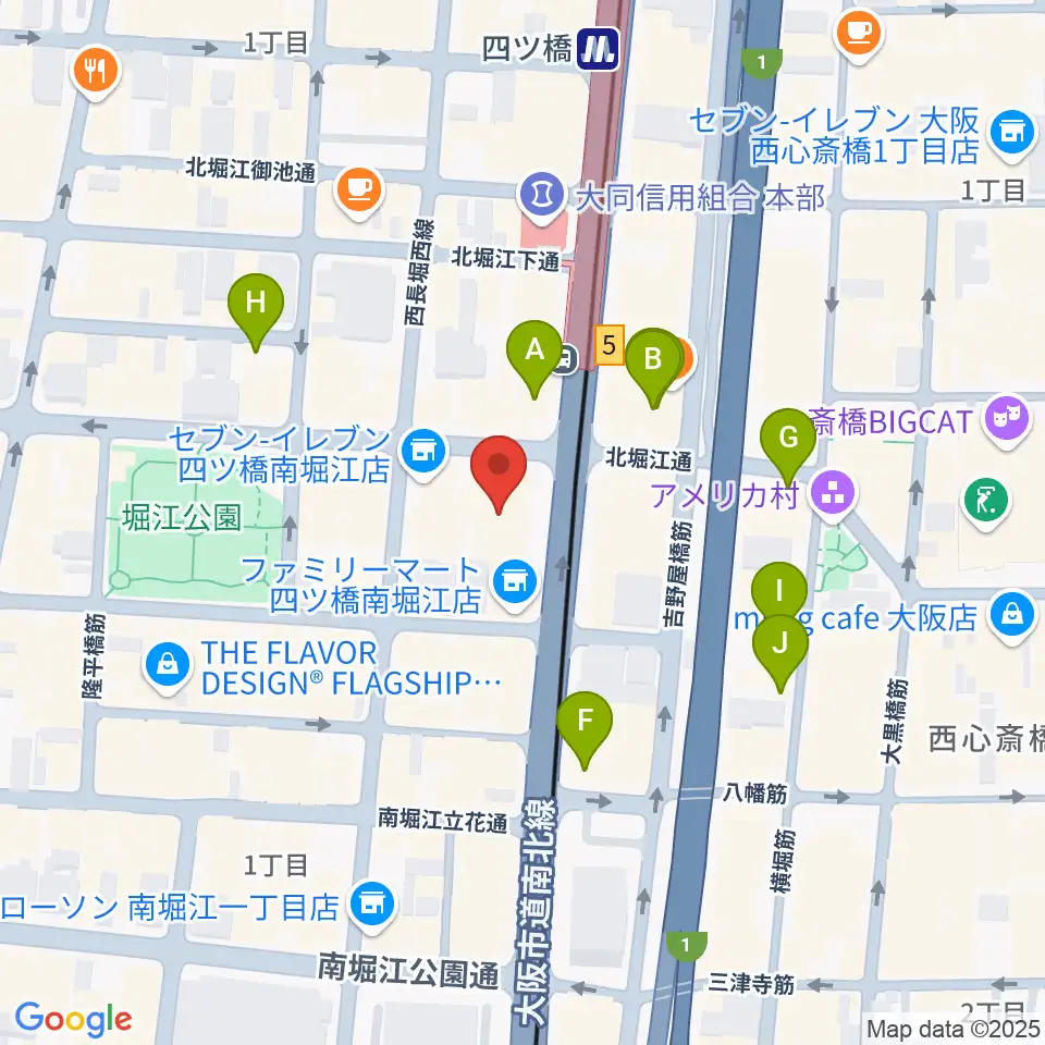 TIME BOMB RECORDS周辺のホテル一覧地図