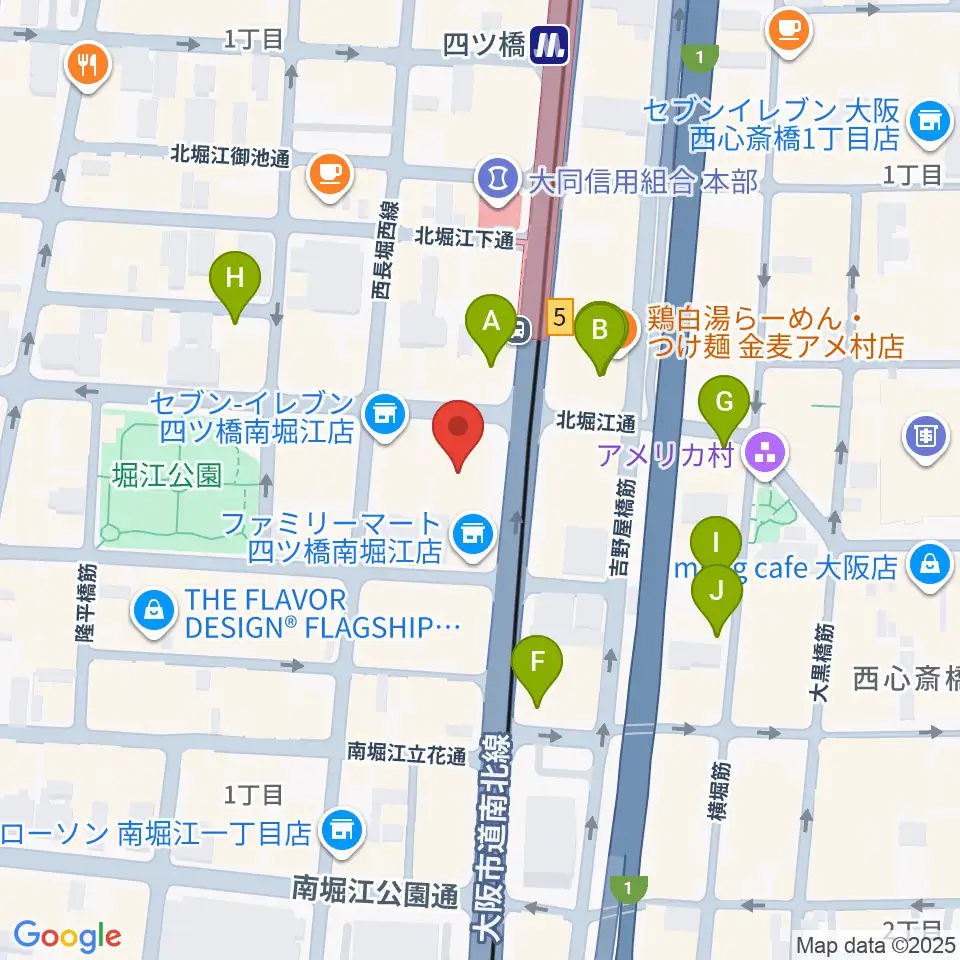 TIME BOMB RECORDS周辺のホテル一覧地図