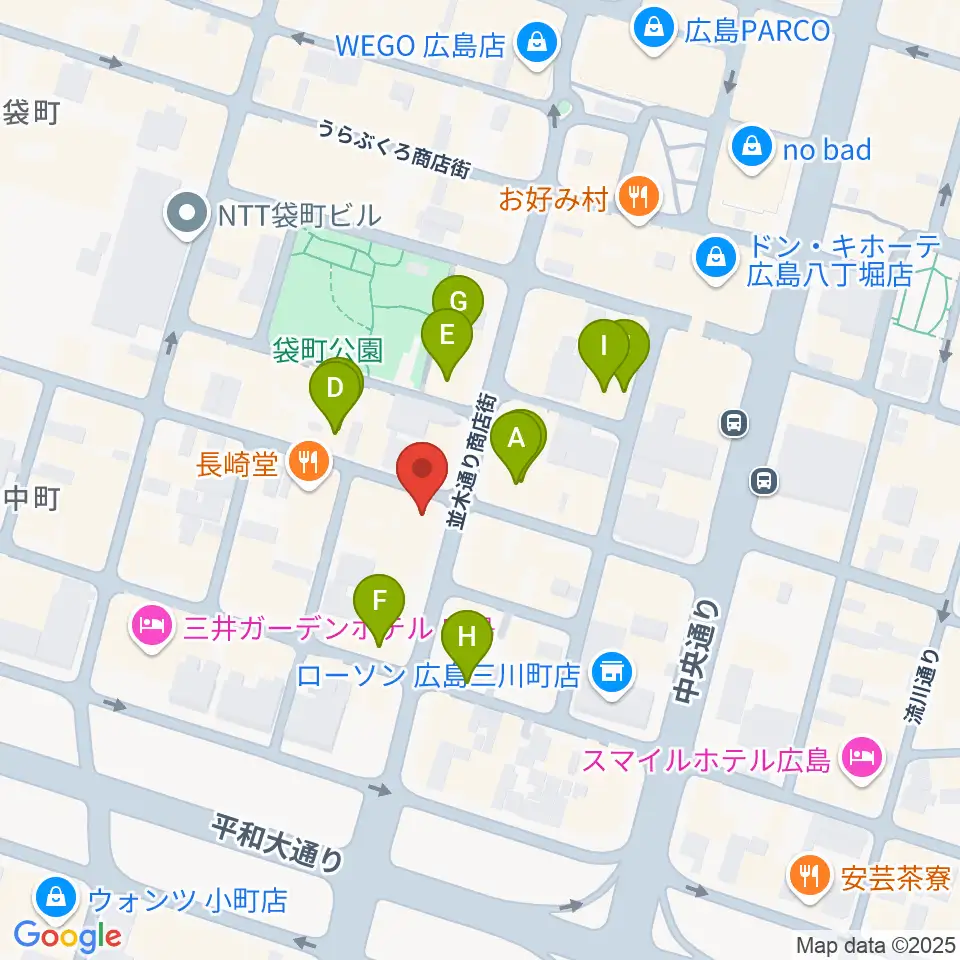 STEREO RECORDS周辺のホテル一覧地図