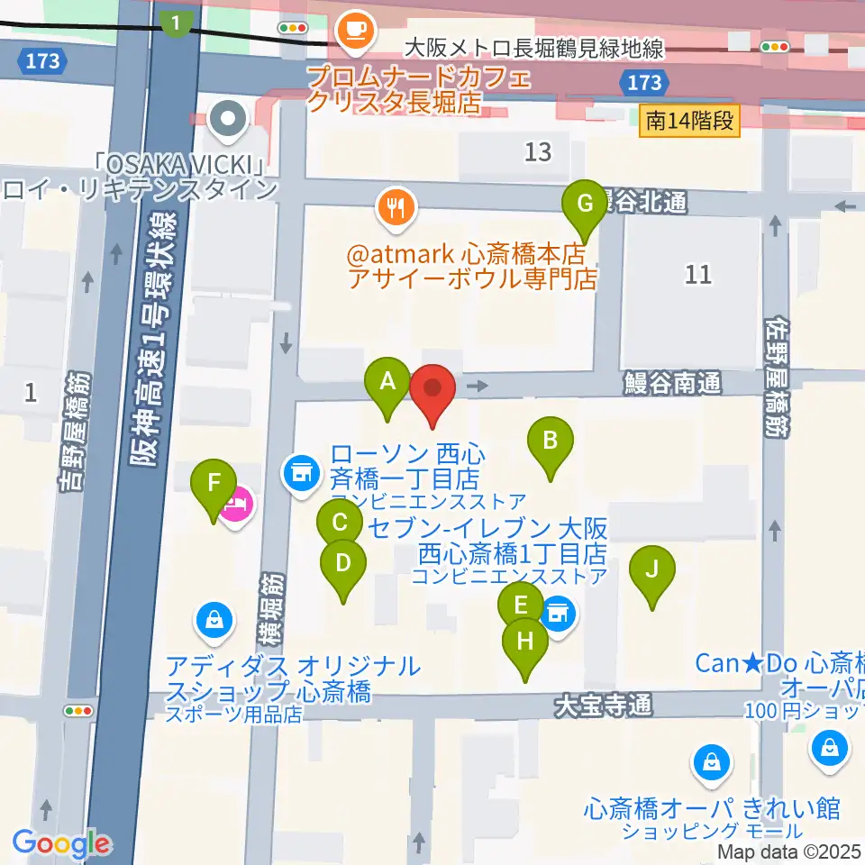 Root Down Records周辺のホテル一覧地図