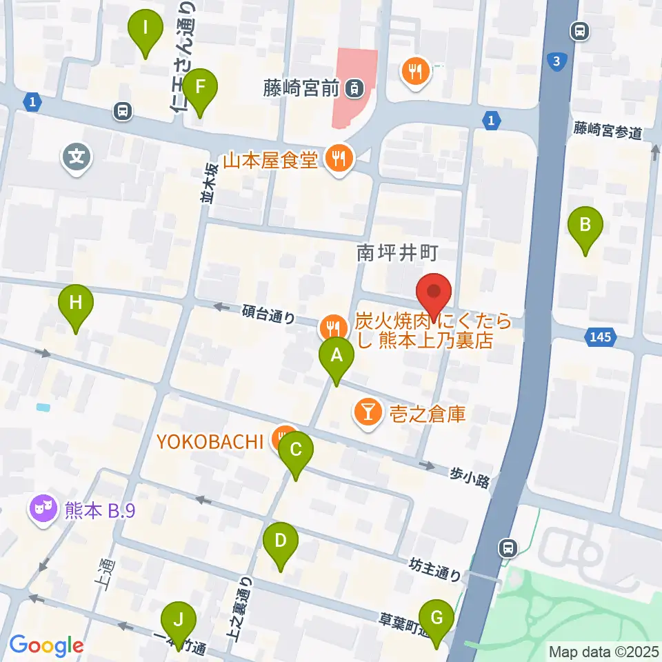 PEANUTS RECORDS周辺のホテル一覧地図