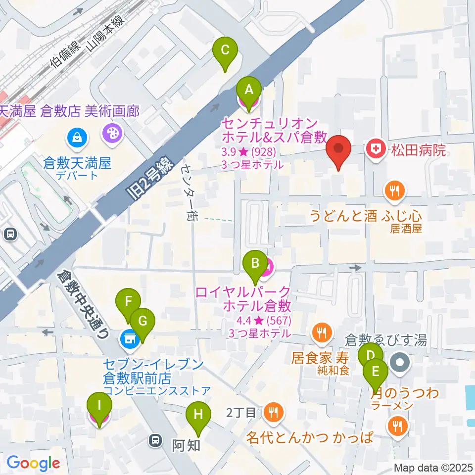 ガーデンオブディライト周辺のホテル一覧地図