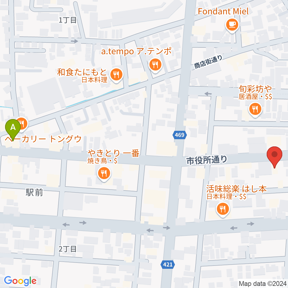 レコード屋 総社店周辺のホテル一覧地図