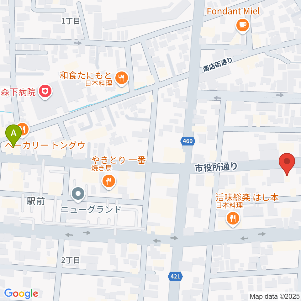 レコード屋 総社店周辺のホテル一覧地図