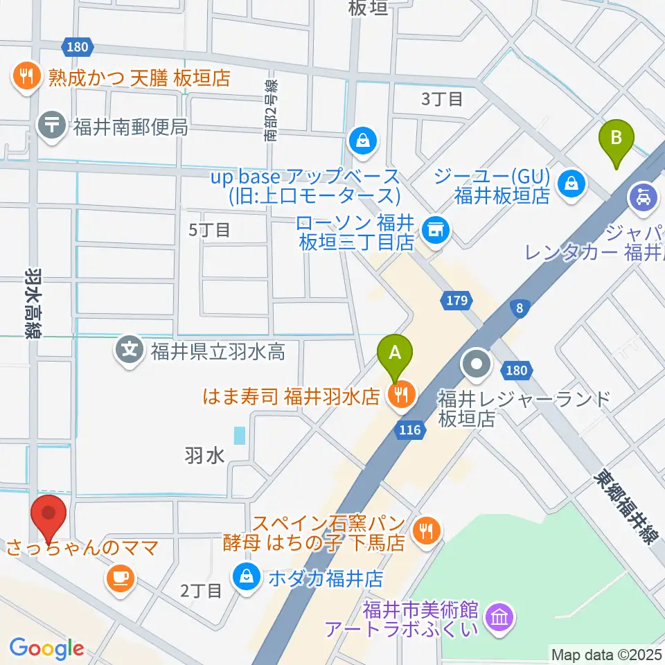 フラミンゴレコーズ周辺のホテル一覧地図
