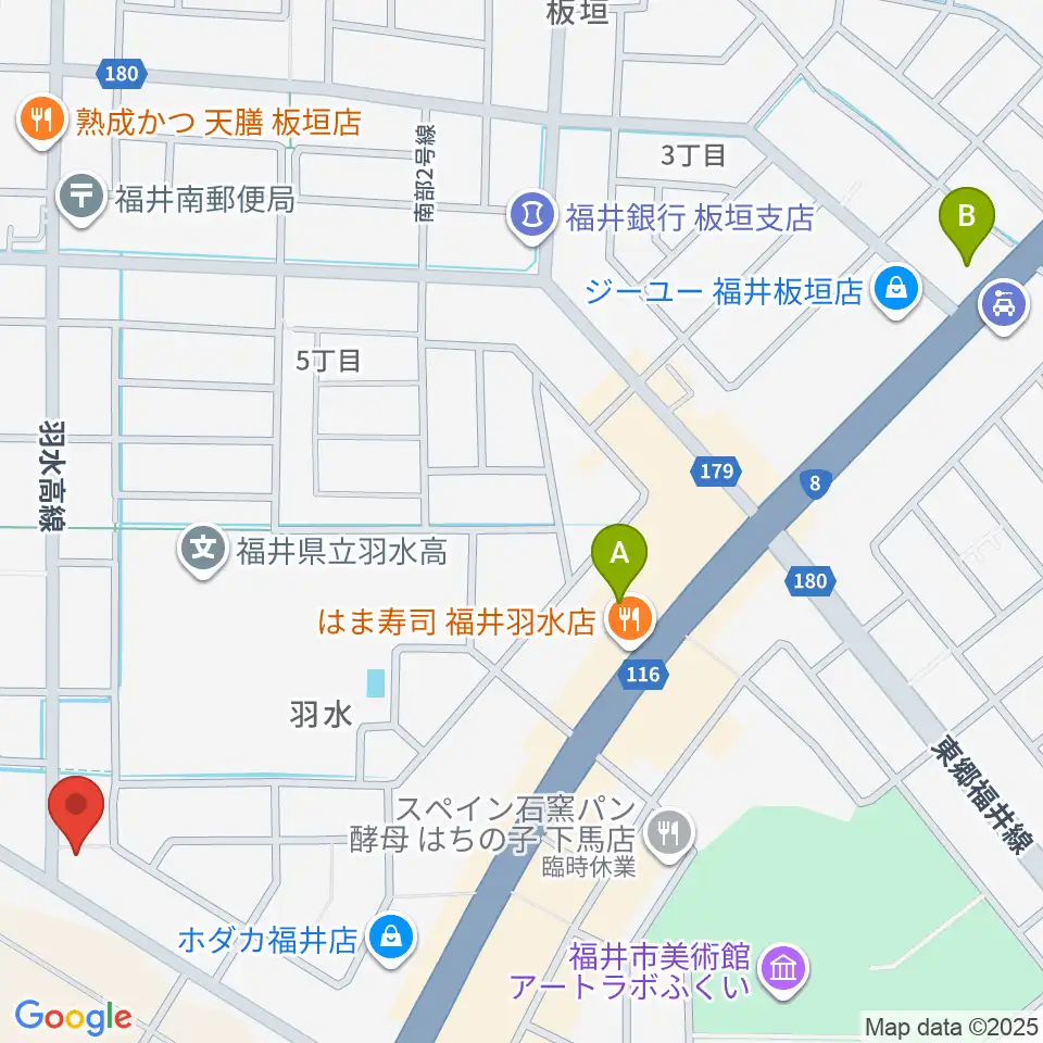 フラミンゴレコーズ周辺のホテル一覧地図