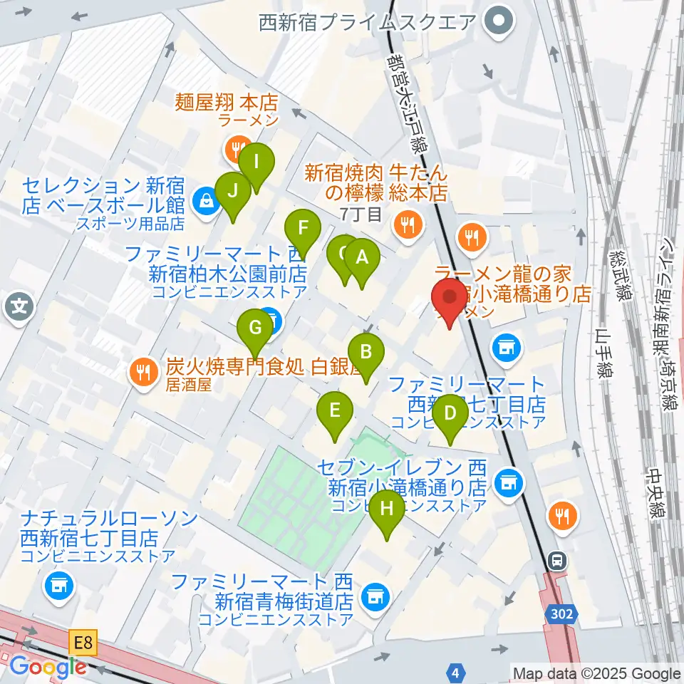 レッドリングレコード周辺のホテル一覧地図