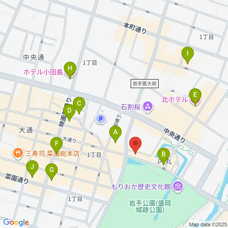 NEAT RECORDS周辺のホテル一覧地図