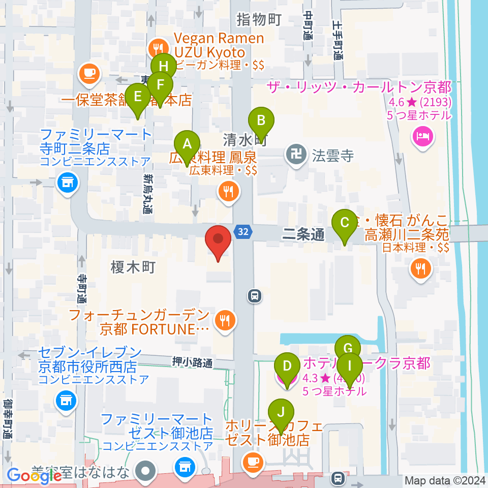 アートロックナンバーワン周辺のホテル一覧地図