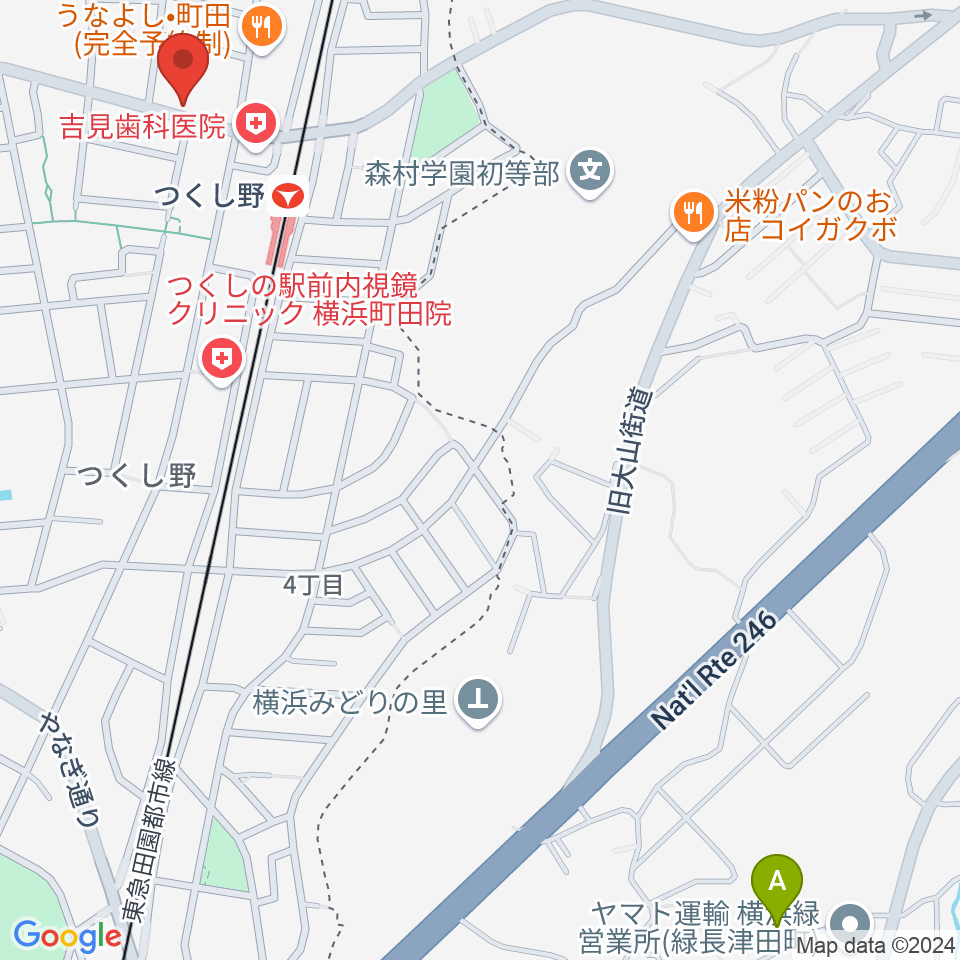 つくし野GOOD NEWS周辺のホテル一覧地図