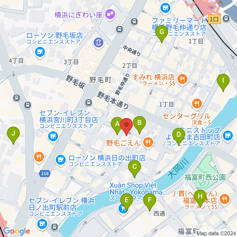 Cabaret Café うっふ周辺のホテル一覧地図