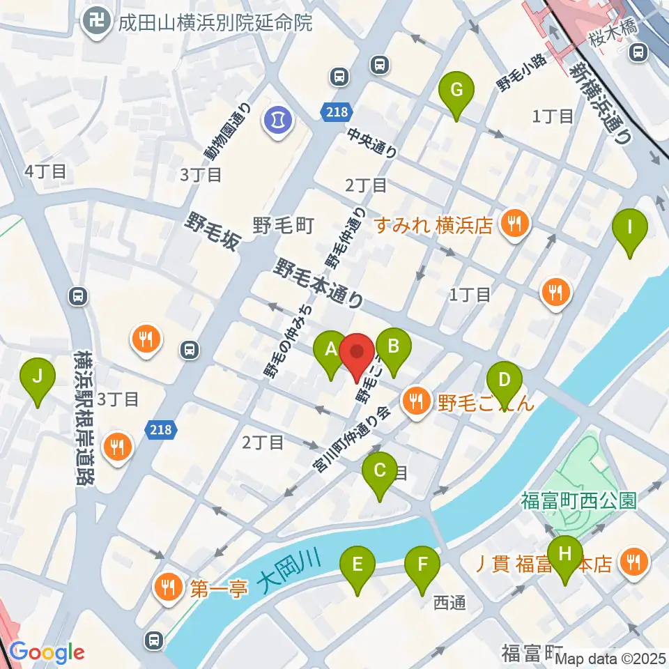 Cabaret Café うっふ周辺のホテル一覧地図