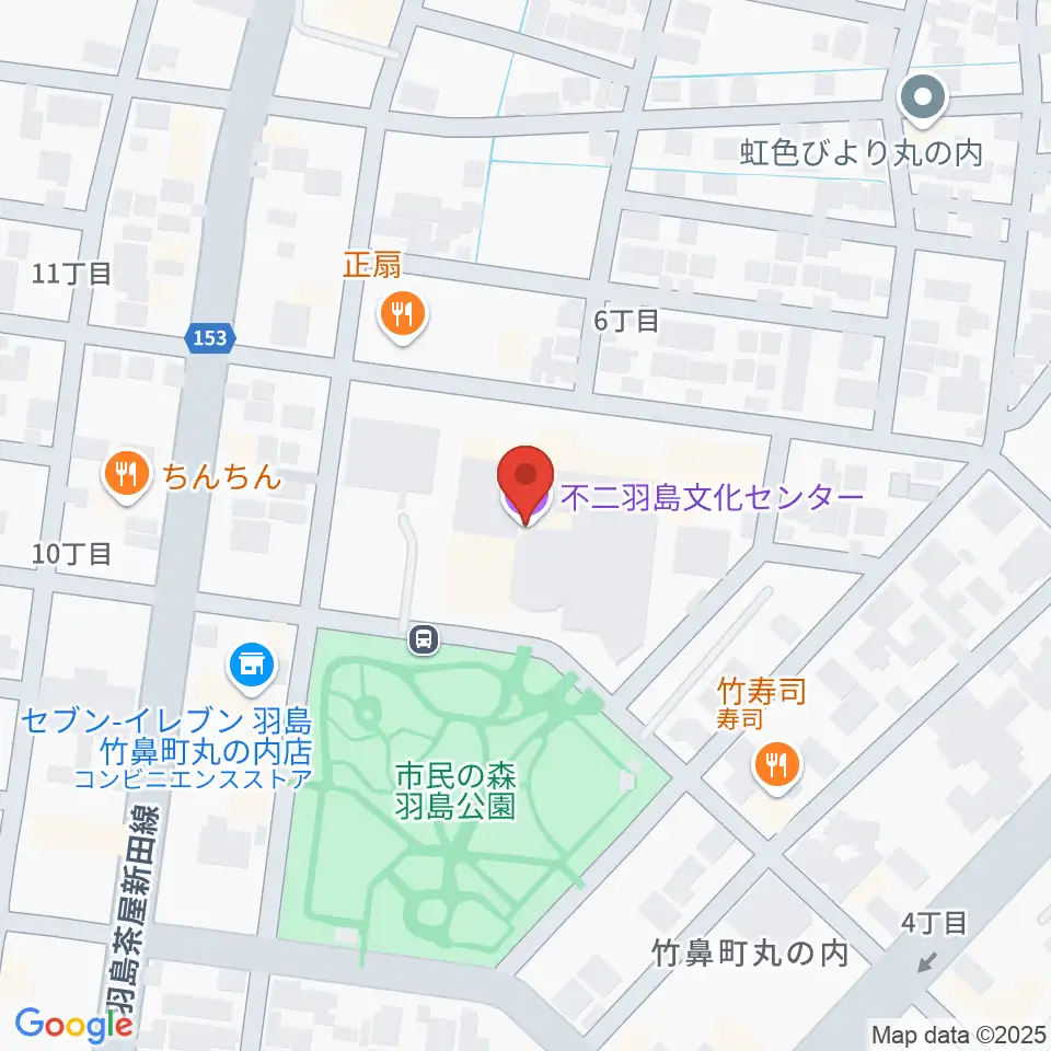不二羽島文化センター周辺のホテル一覧地図
