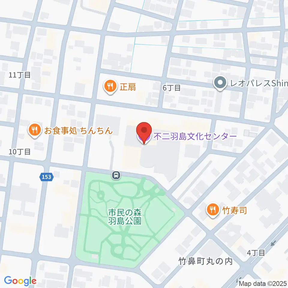 不二羽島文化センター周辺のホテル一覧地図