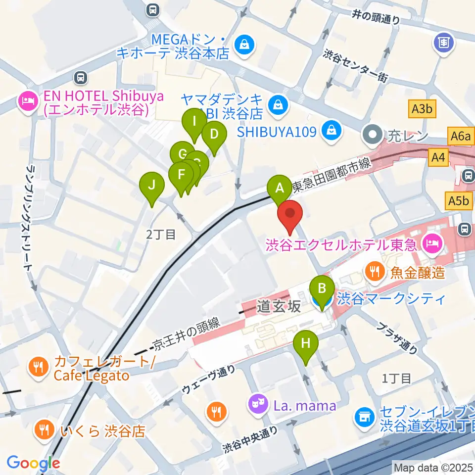 Lighthouse Records周辺のホテル一覧地図