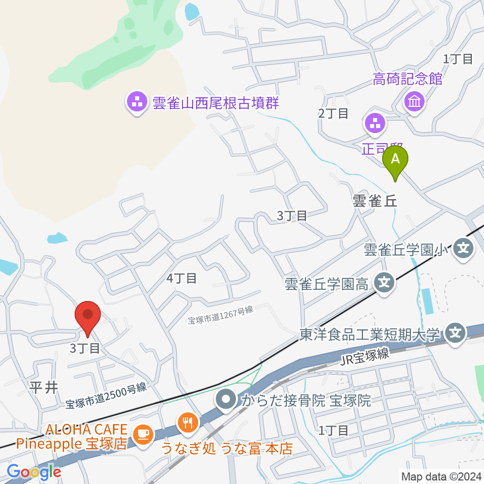 ヴァイオリン教室ゆみこせんせい周辺のホテル一覧地図