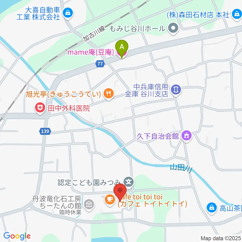山南住民センターやまなみホール周辺のホテル一覧地図