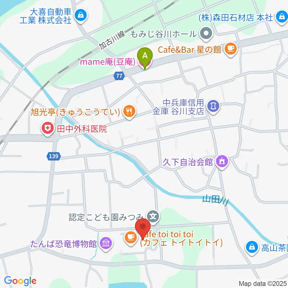 山南住民センターやまなみホール周辺のホテル一覧地図