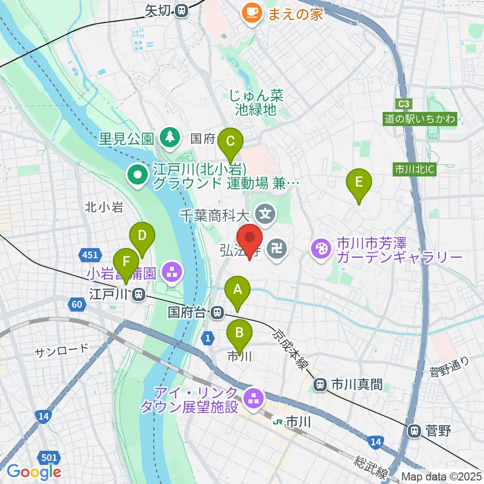 木内ギャラリー周辺のホテル一覧地図