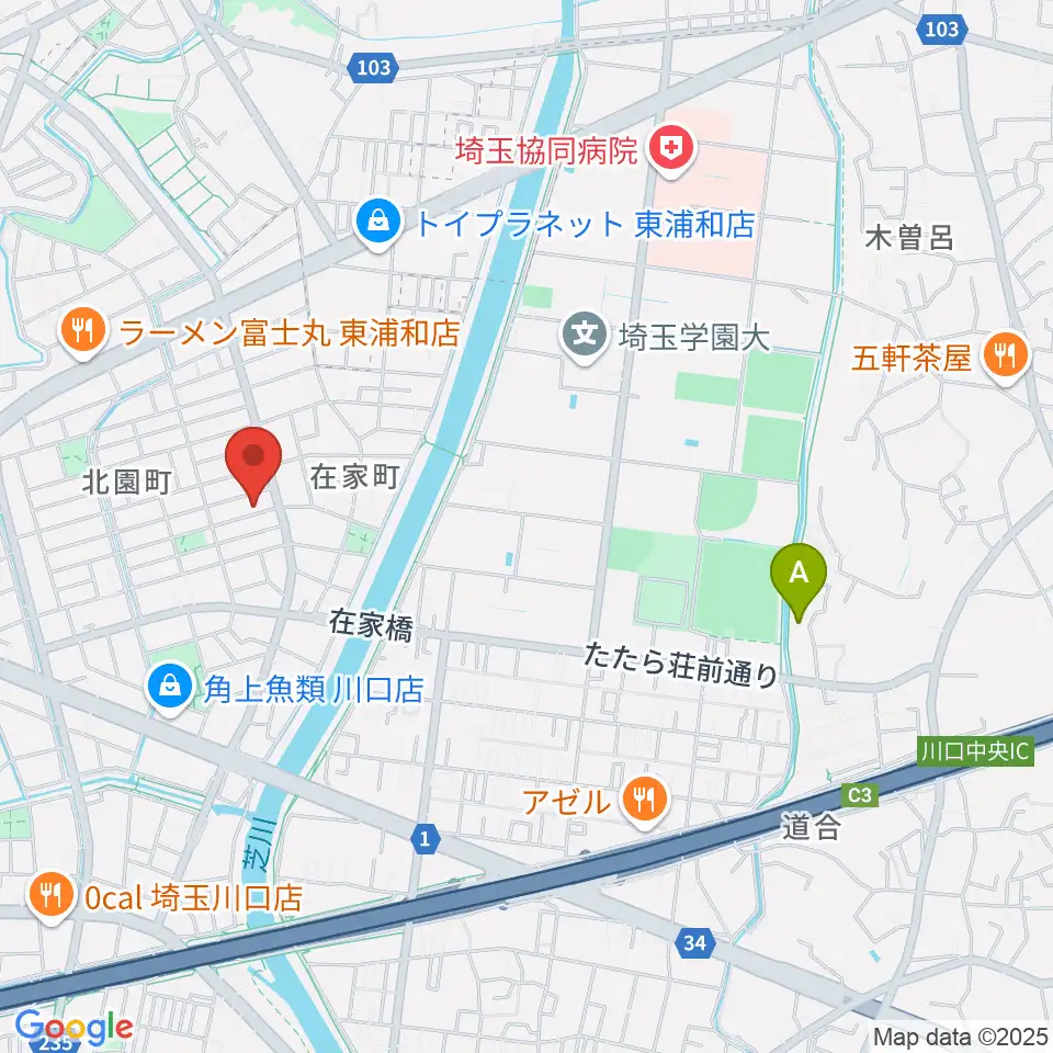 マスカット音楽教室周辺のホテル一覧地図