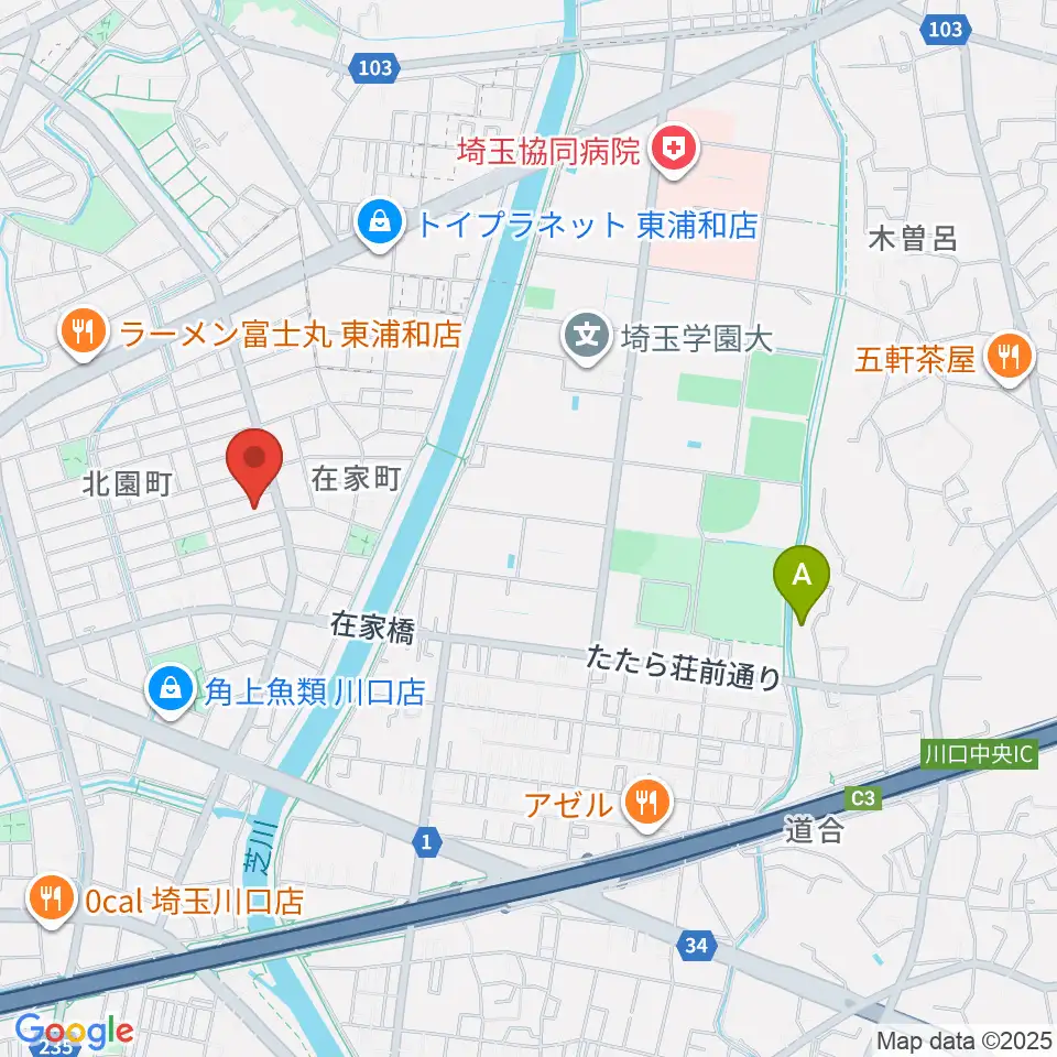 マスカット音楽教室周辺のホテル一覧地図